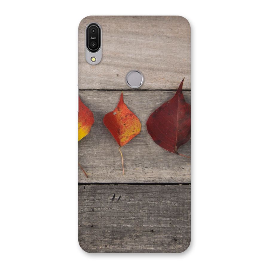 Beautiful Wood Leafs Back Case for Zenfone Max Pro M1