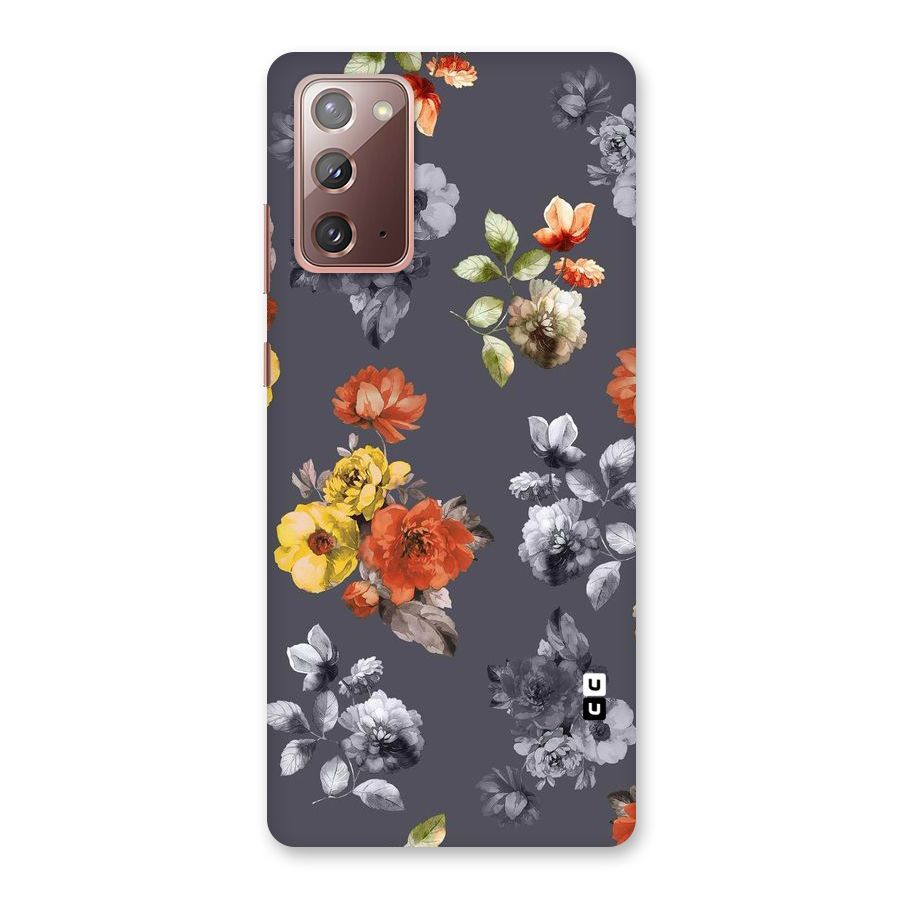 Beauty Art Bloom Back Case for Galaxy Note 20