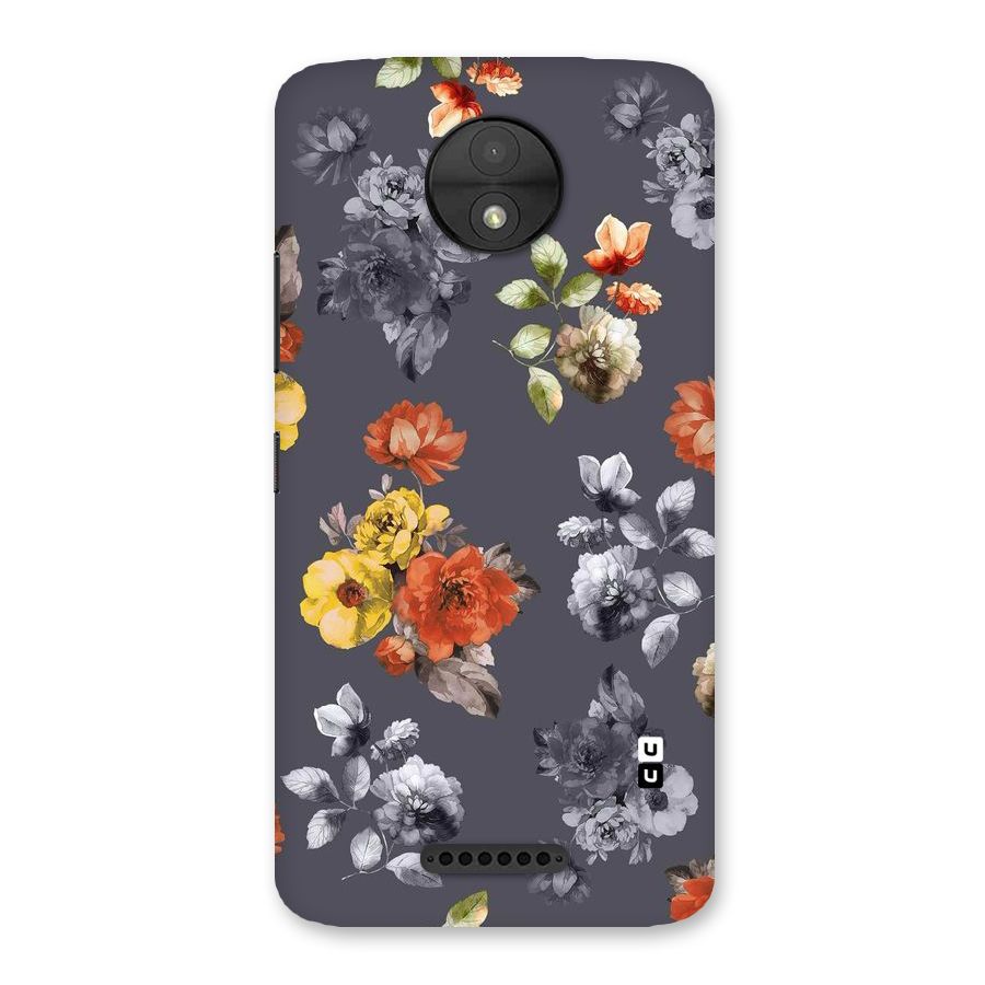 Beauty Art Bloom Back Case for Moto C