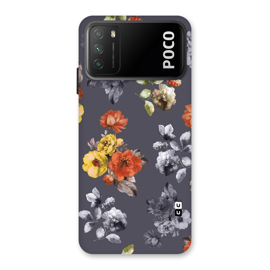 Beauty Art Bloom Back Case for Poco M3