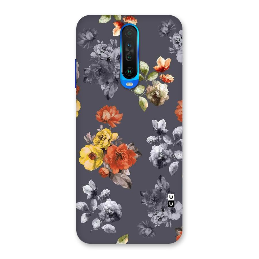Beauty Art Bloom Back Case for Poco X2