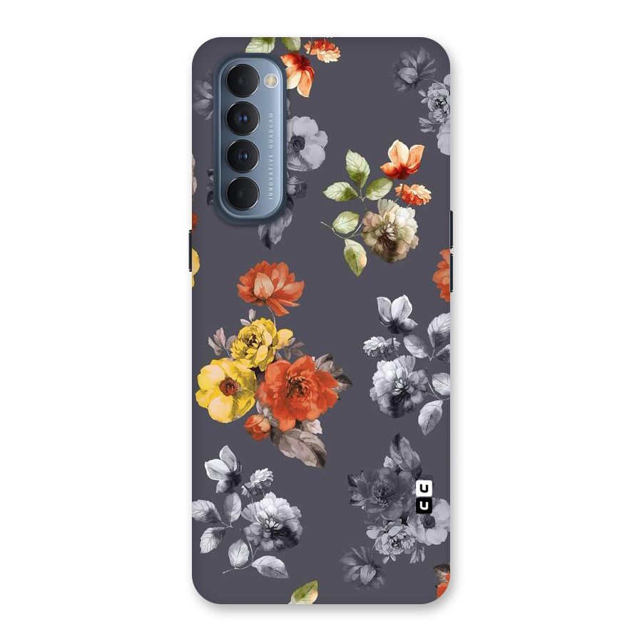 Beauty Art Bloom Back Case for Reno4 Pro