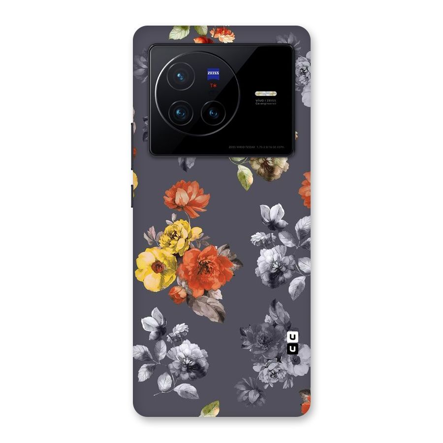 Beauty Art Bloom Back Case for Vivo X80