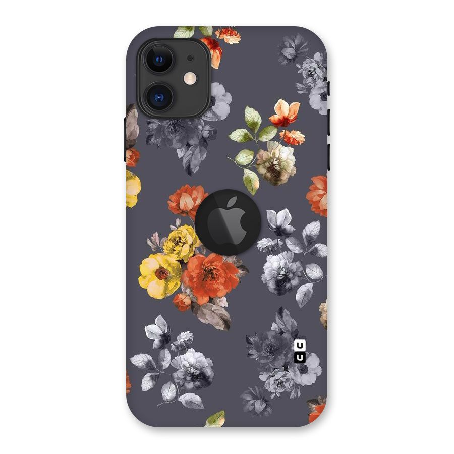 Beauty Art Bloom Back Case for iPhone 11 Logo Cut