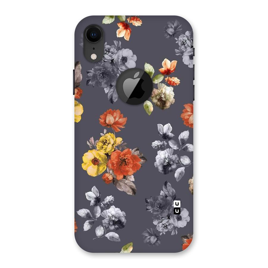 Beauty Art Bloom Back Case for iPhone XR Logo Cut