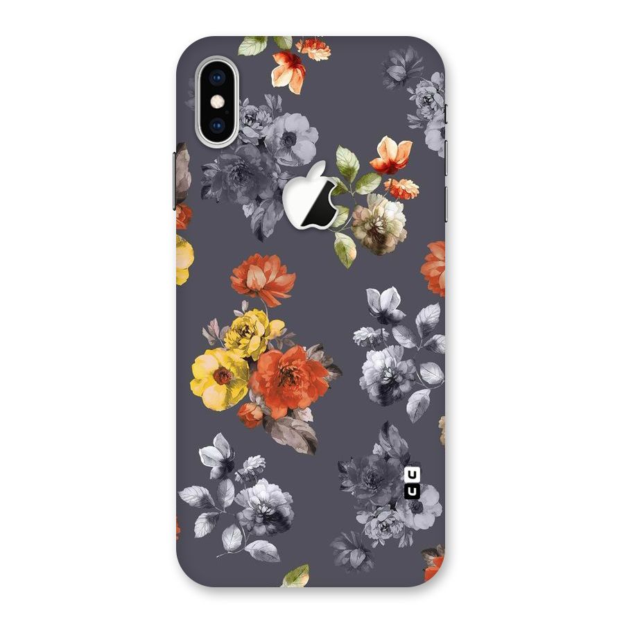 Beauty Art Bloom Back Case for iPhone XS Max Apple Cut