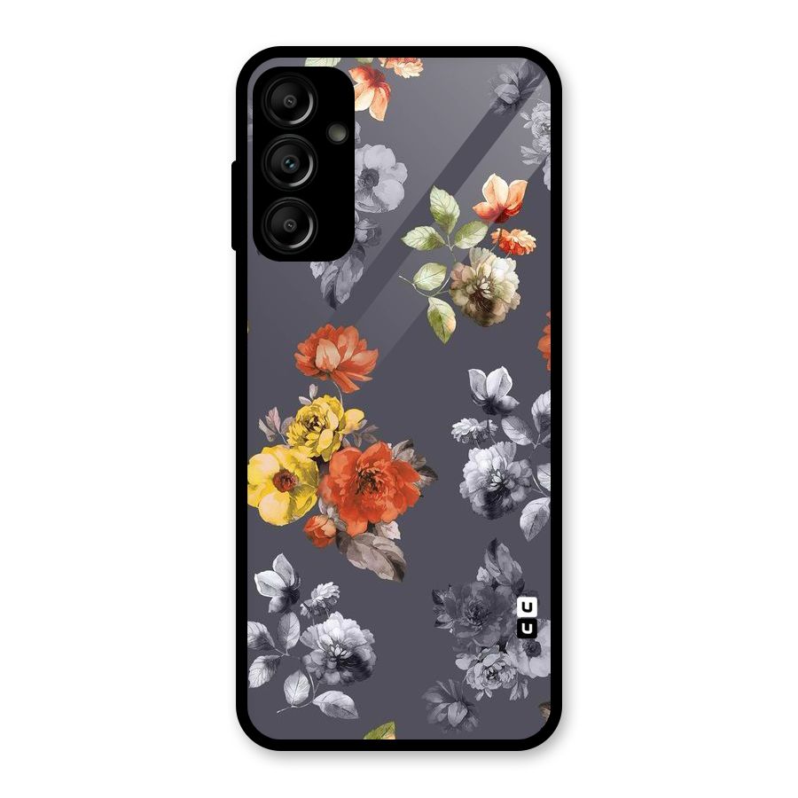 Beauty Art Bloom Glass Back Case for Galaxy A14 5G