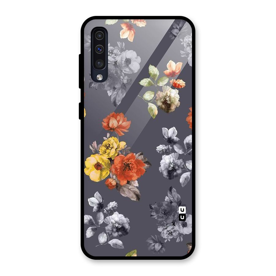 Beauty Art Bloom Glass Back Case for Galaxy A30s