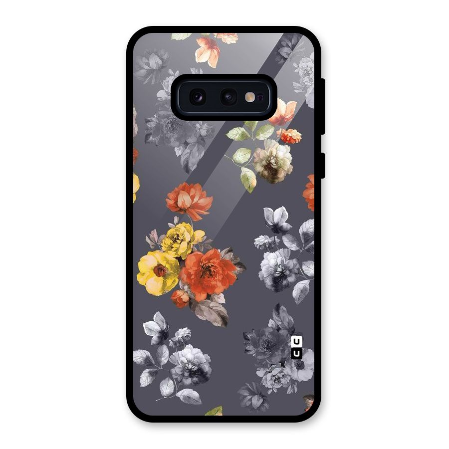 Beauty Art Bloom Glass Back Case for Galaxy S10e