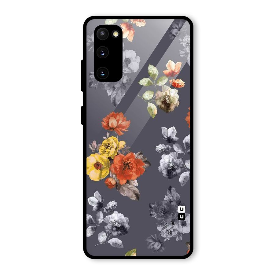 Beauty Art Bloom Glass Back Case for Galaxy S20 FE 5G