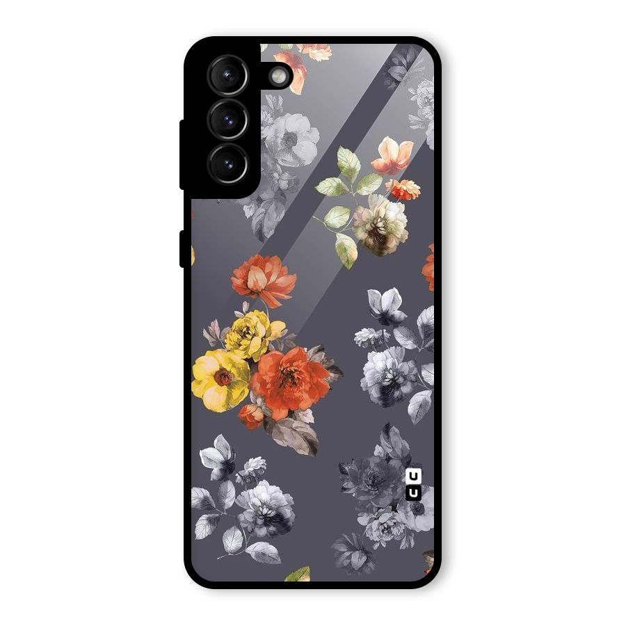 Beauty Art Bloom Glass Back Case for Galaxy S21 Plus