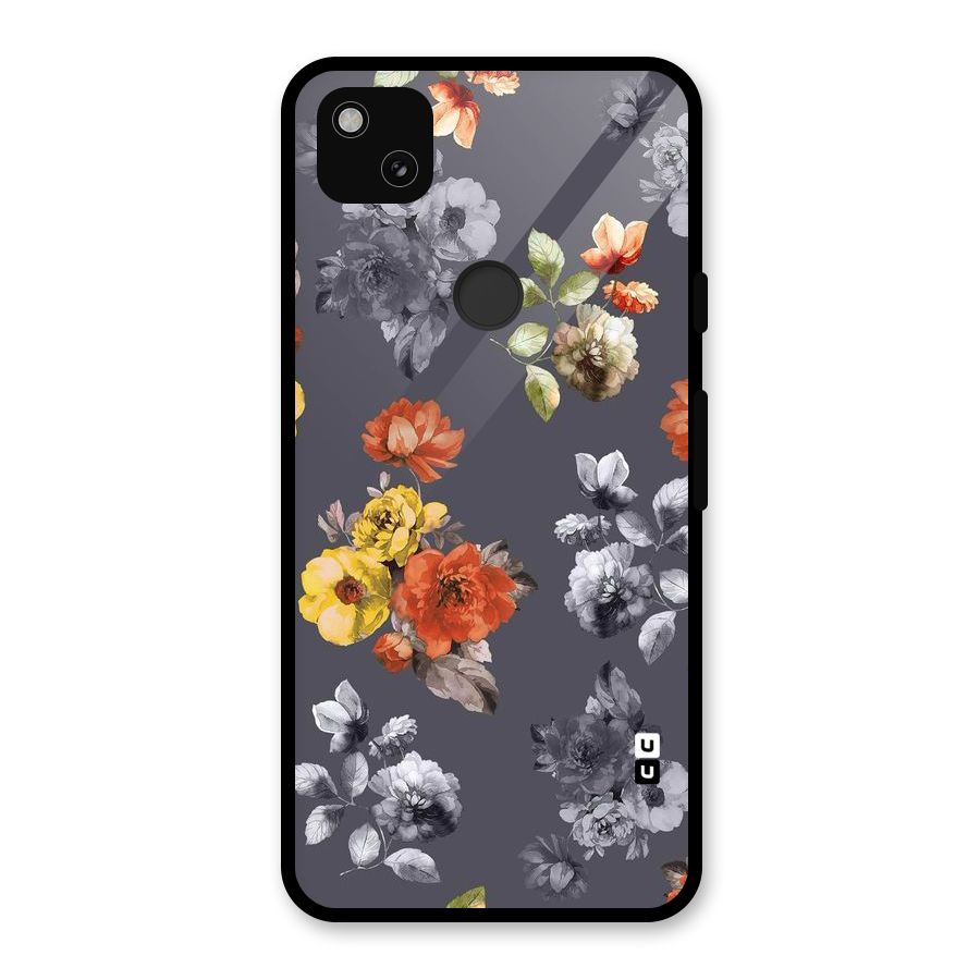 Beauty Art Bloom Glass Back Case for Google Pixel 4a