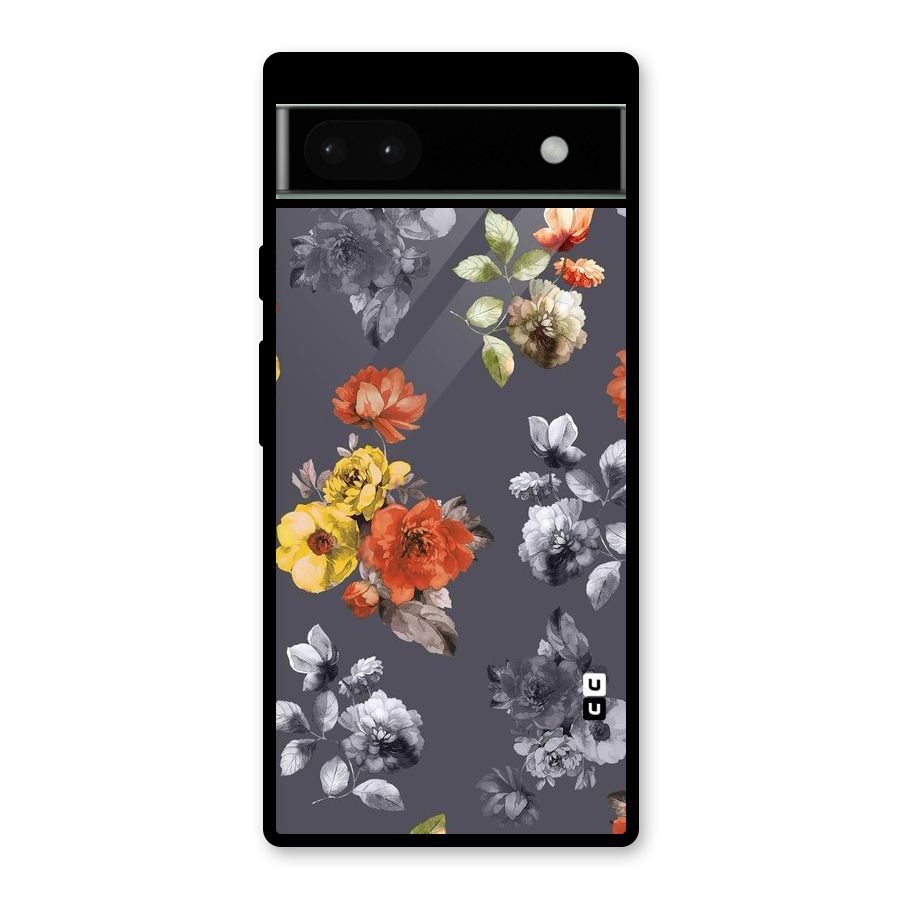 Beauty Art Bloom Glass Back Case for Google Pixel 6a