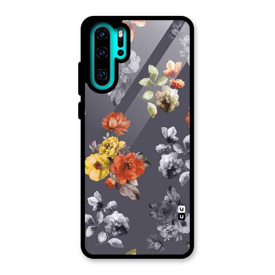 Beauty Art Bloom Glass Back Case for Huawei P30 Pro