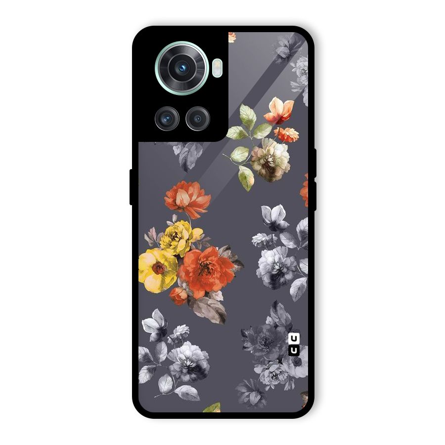 Beauty Art Bloom Glass Back Case for OnePlus 10R
