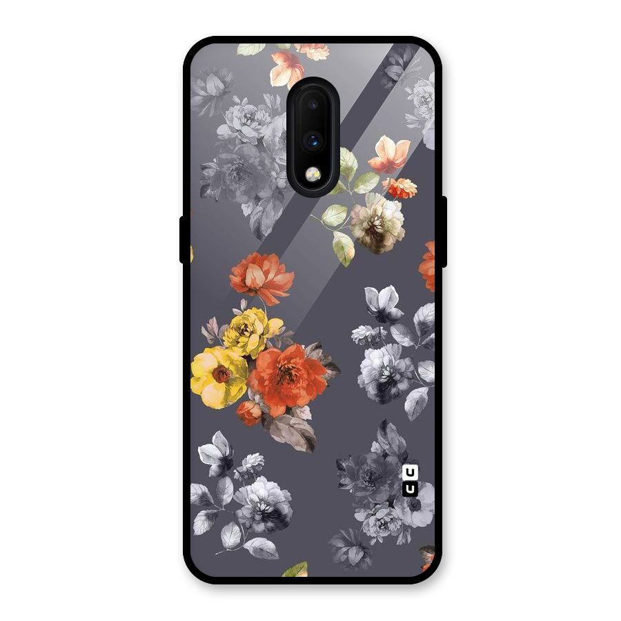 Beauty Art Bloom Glass Back Case for OnePlus 7