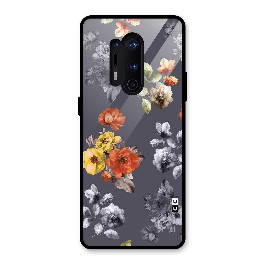 Beauty Art Bloom Glass Back Case for OnePlus 8 Pro
