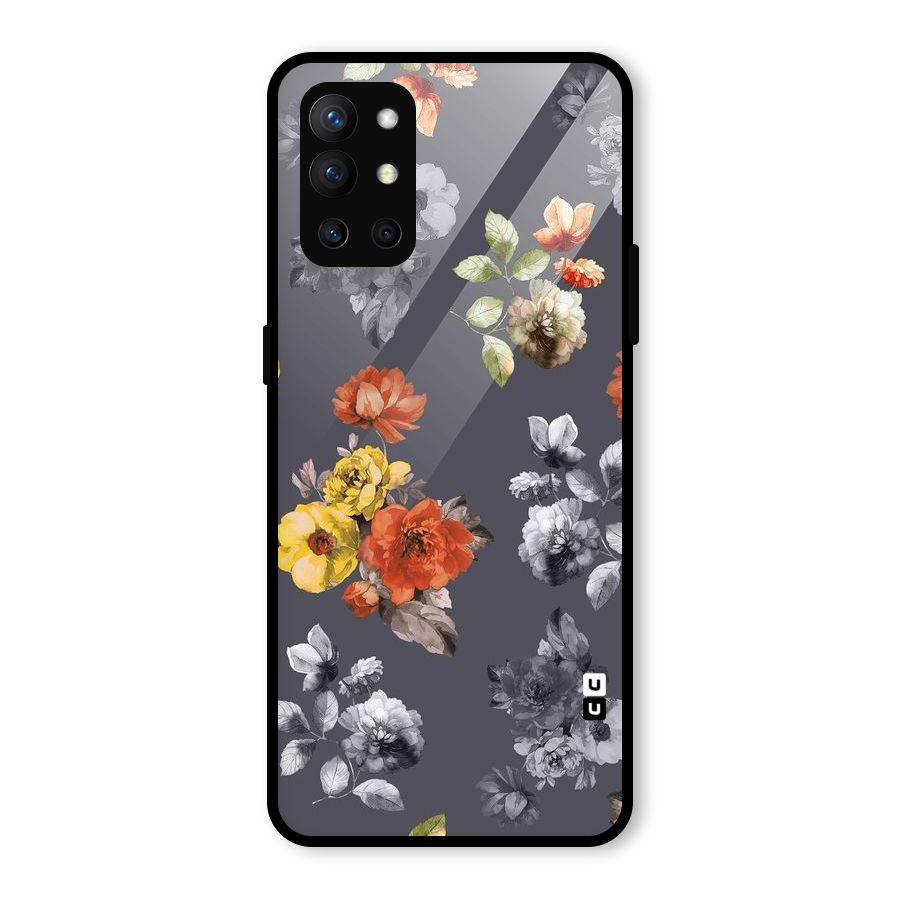 Beauty Art Bloom Glass Back Case for OnePlus 9R