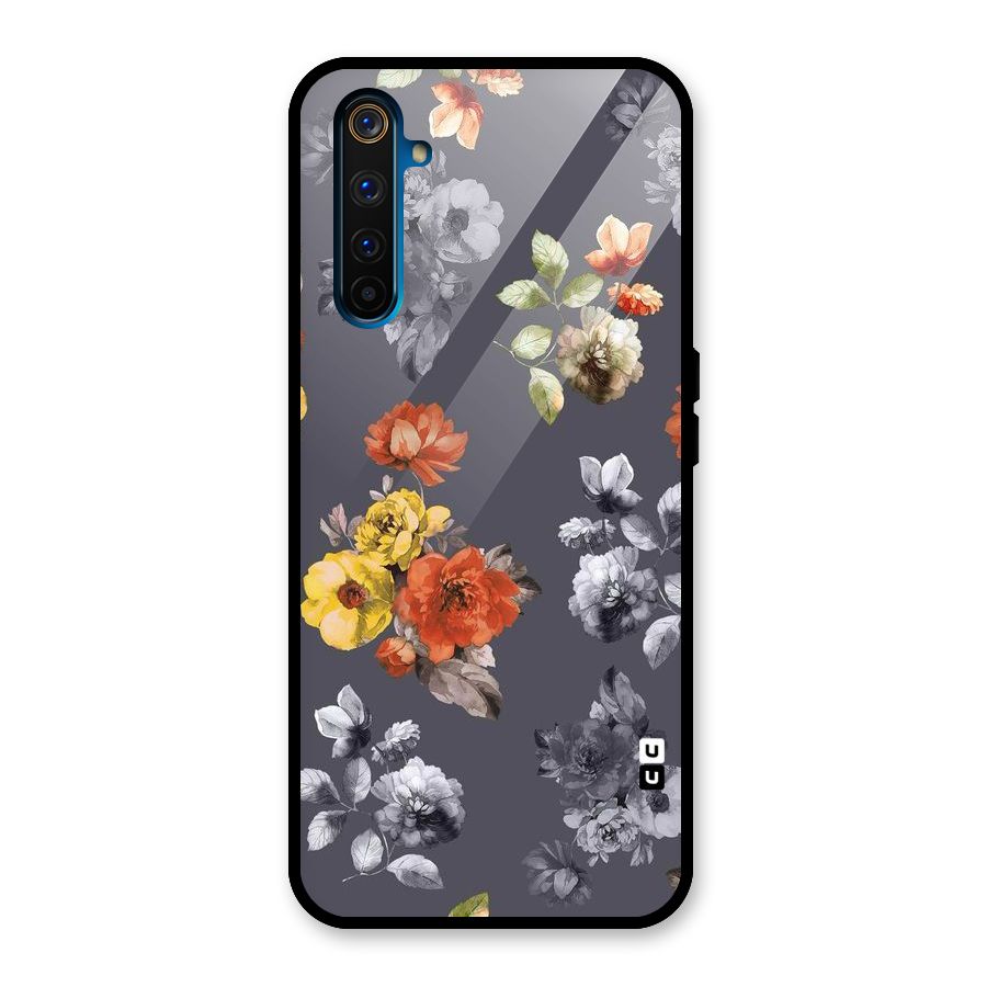 Beauty Art Bloom Glass Back Case for Realme 6 Pro