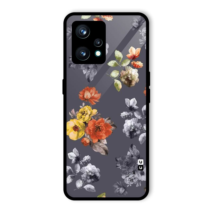 Beauty Art Bloom Glass Back Case for Realme 9 Pro Plus 5G