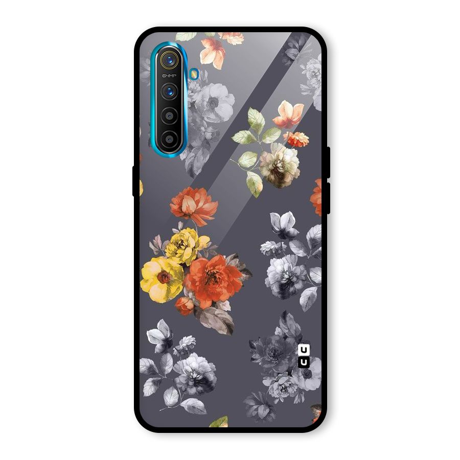 Beauty Art Bloom Glass Back Case for Realme X2