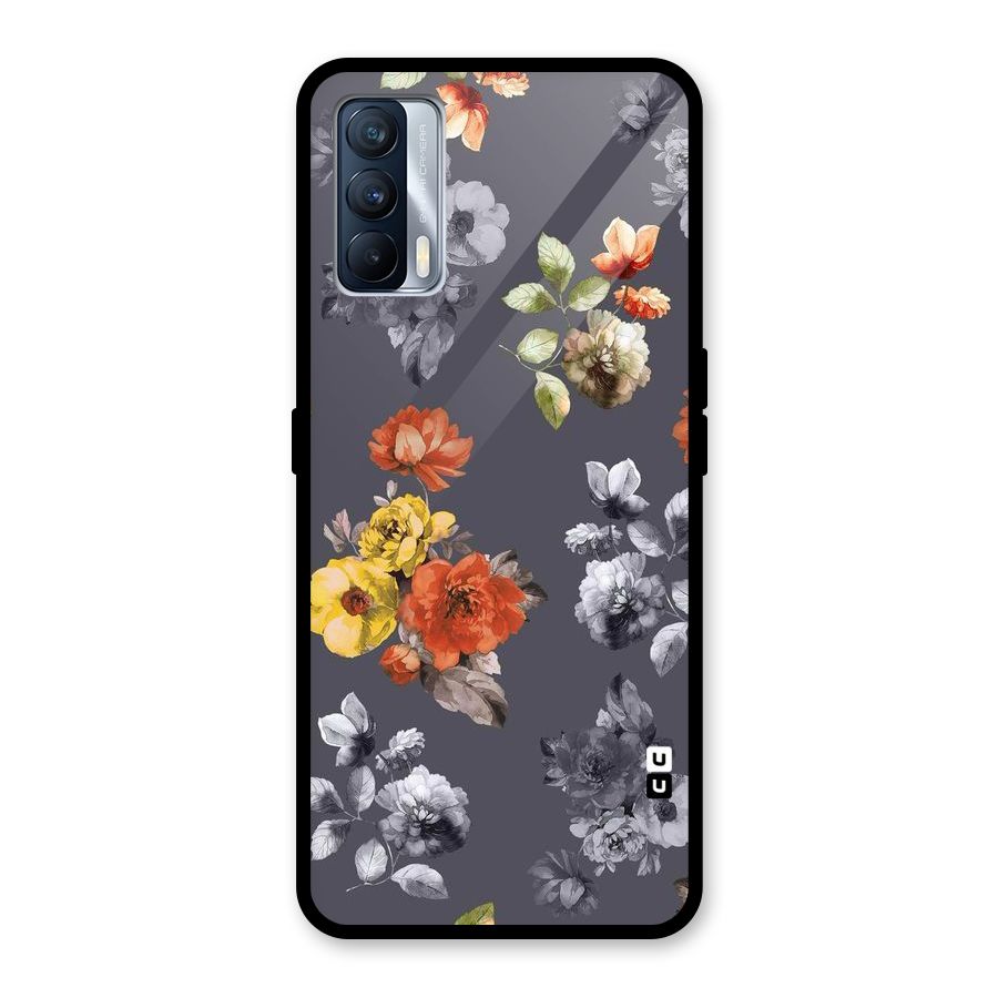 Beauty Art Bloom Glass Back Case for Realme X7