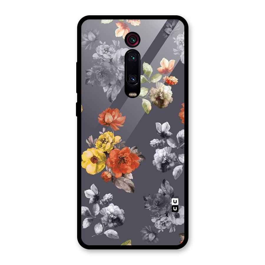 Beauty Art Bloom Glass Back Case for Redmi K20