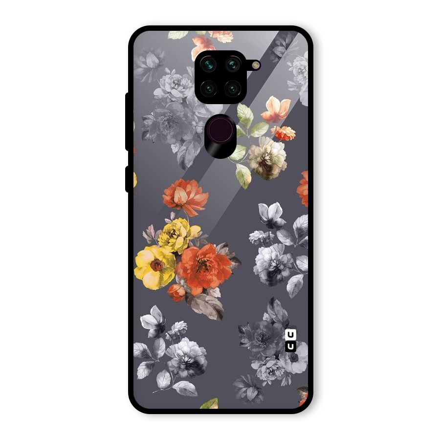 Beauty Art Bloom Glass Back Case for Redmi Note 9