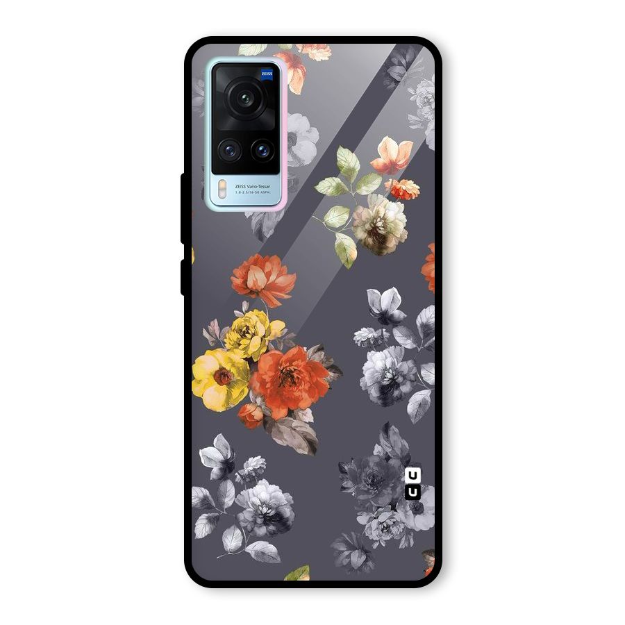 Beauty Art Bloom Glass Back Case for Vivo X60