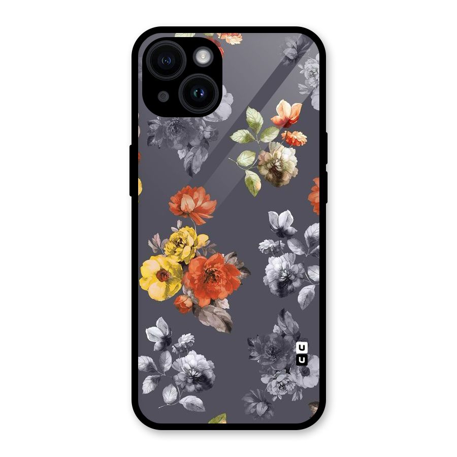 Beauty Art Bloom Glass Back Case for iPhone 14