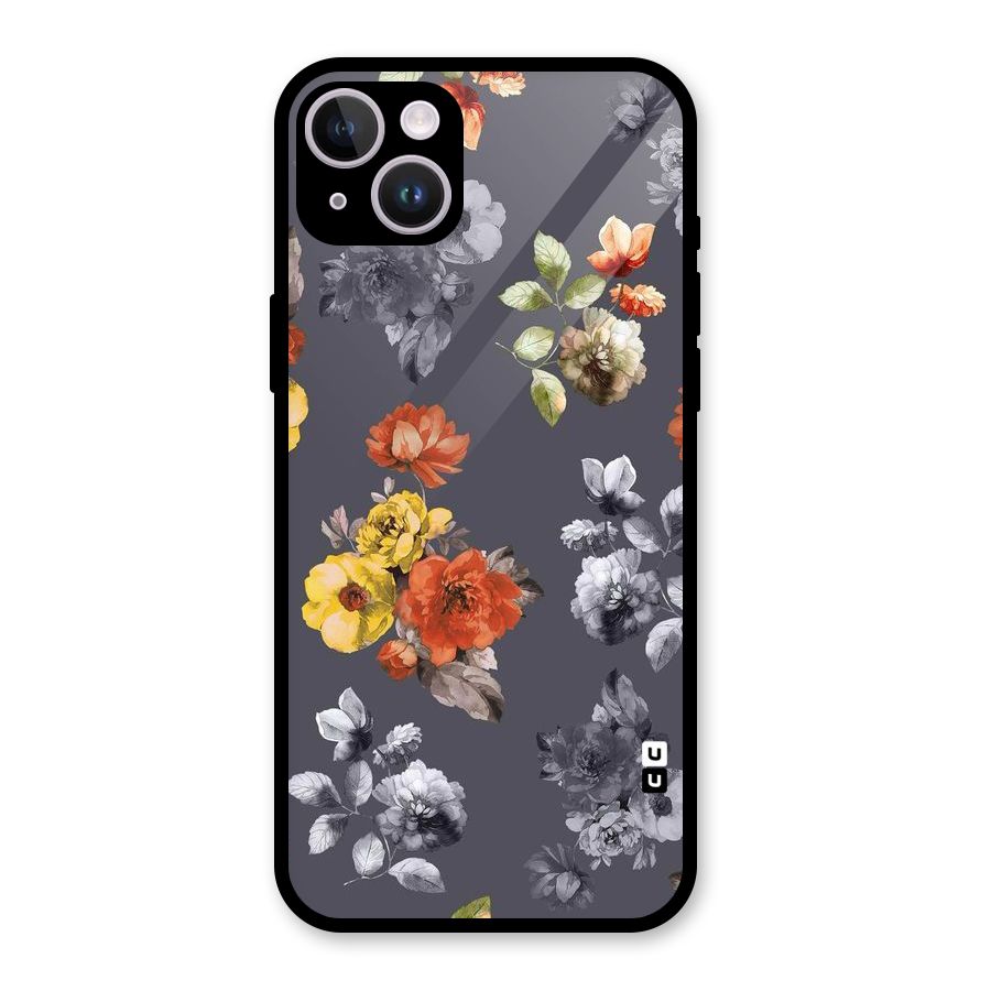 Beauty Art Bloom Glass Back Case for iPhone 14 Plus