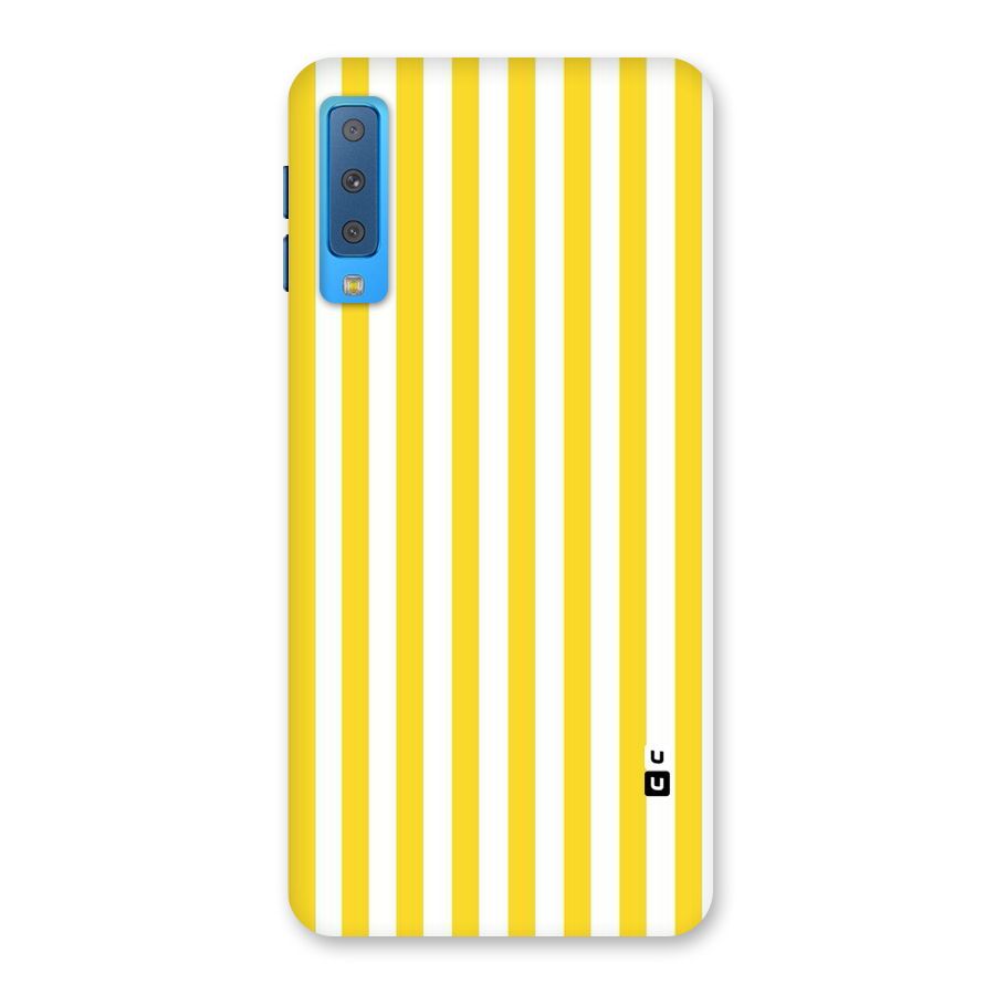 Beauty Color Stripes Back Case for Galaxy A7 (2018)