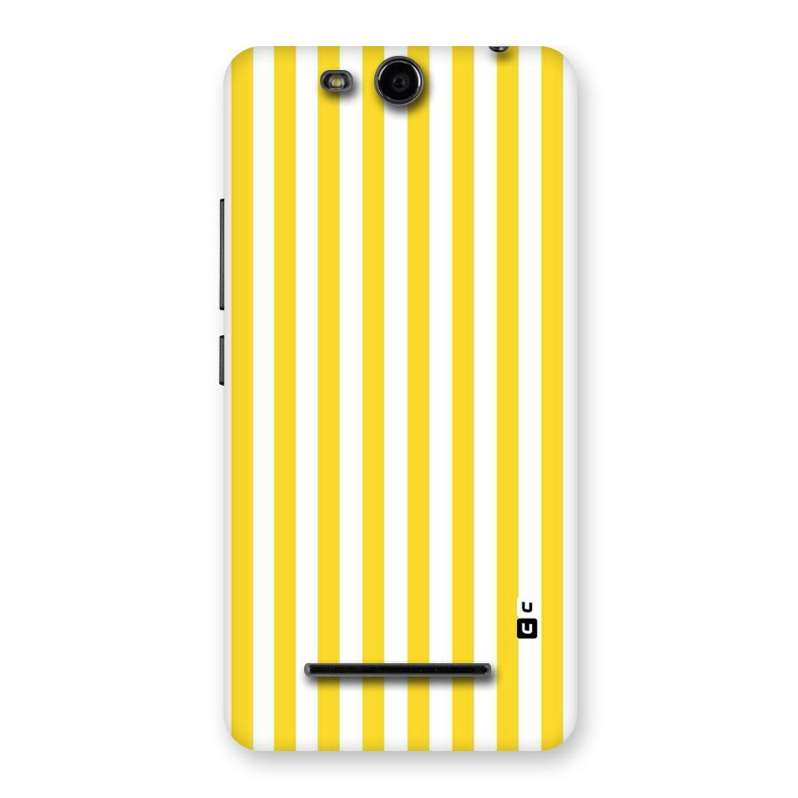 Beauty Color Stripes Back Case for Micromax Canvas Juice 3 Q392
