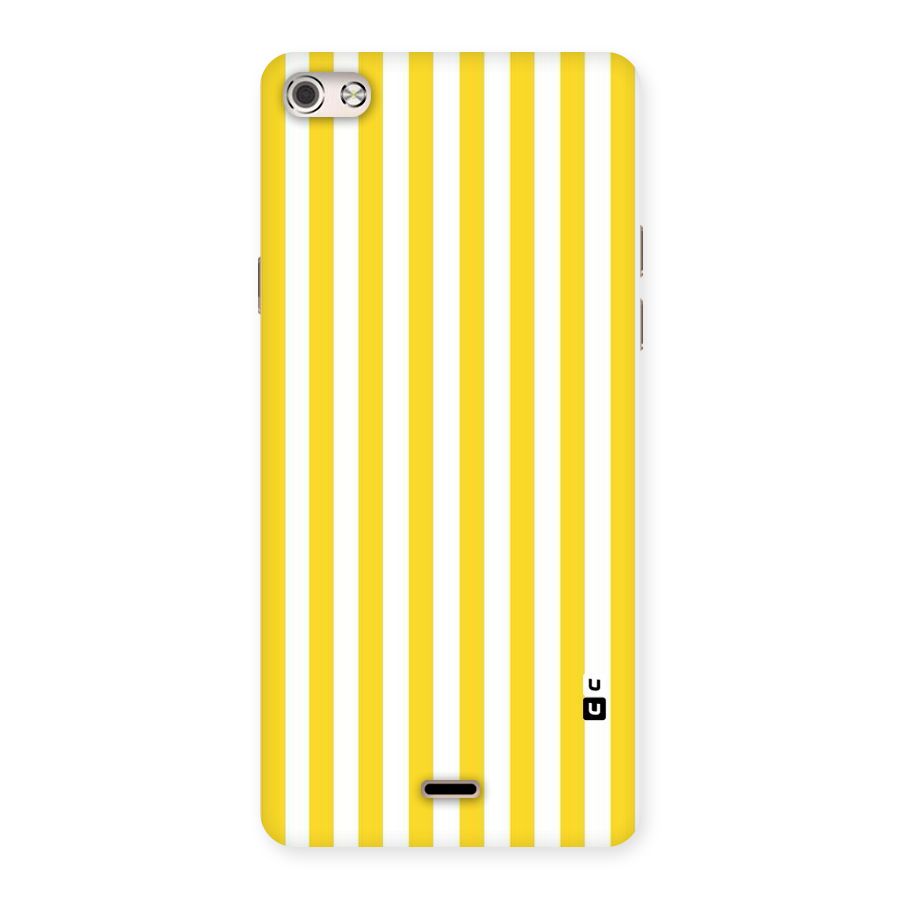 Beauty Color Stripes Back Case for Micromax Canvas Silver 5