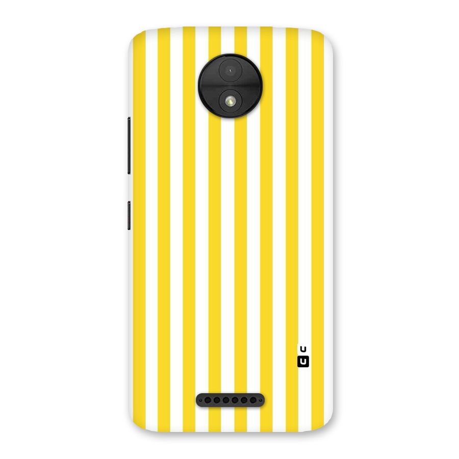 Beauty Color Stripes Back Case for Moto C