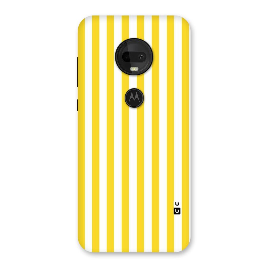 Beauty Color Stripes Back Case for Moto G7