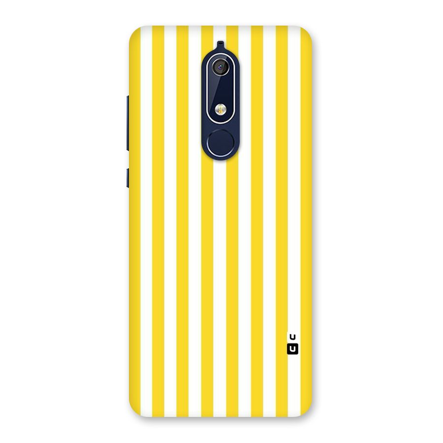 Beauty Color Stripes Back Case for Nokia 5.1