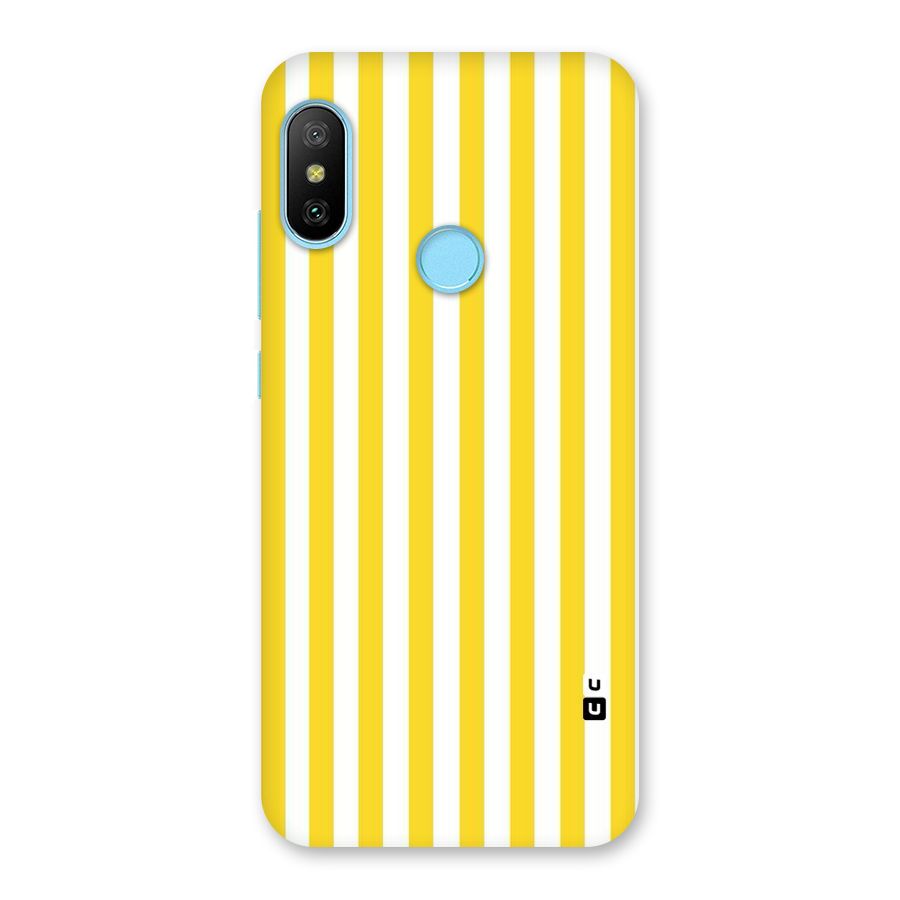 Beauty Color Stripes Back Case for Redmi 6 Pro