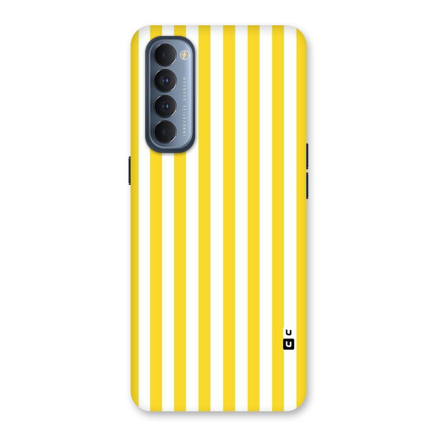 Beauty Color Stripes Back Case for Reno4 Pro