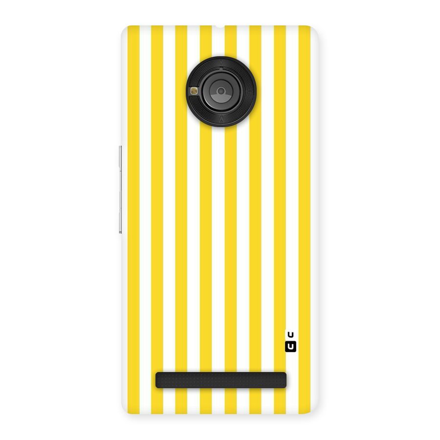 Beauty Color Stripes Back Case for Yu Yuphoria