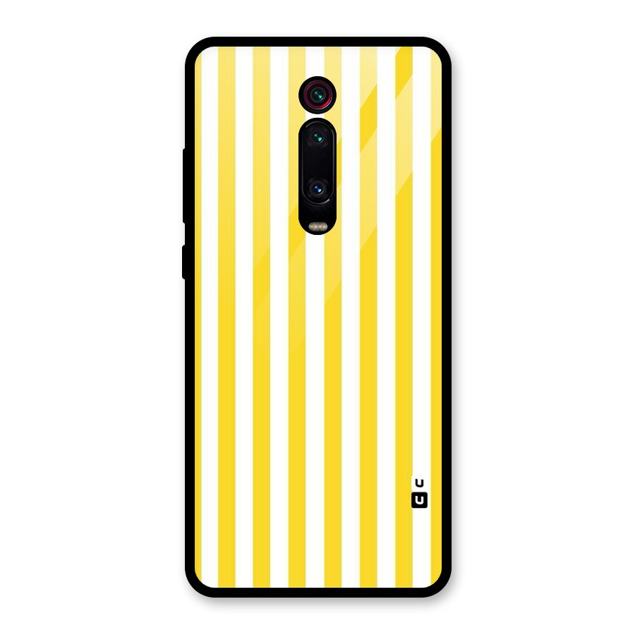 Beauty Color Stripes Glass Back Case for Redmi K20 Pro