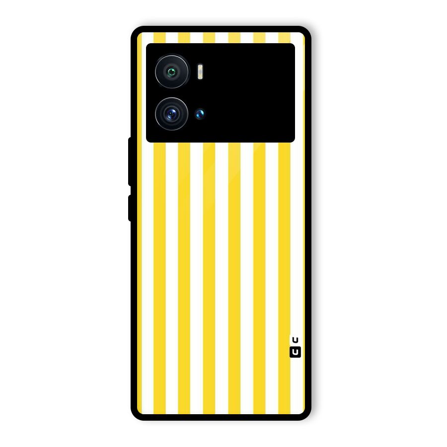 Beauty Color Stripes Glass Back Case for Vivo iQOO 9 Pro