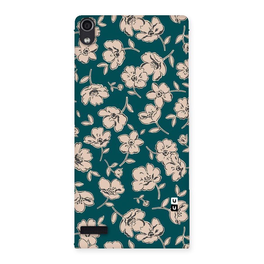 Beauty Green Bloom Back Case for Ascend P6