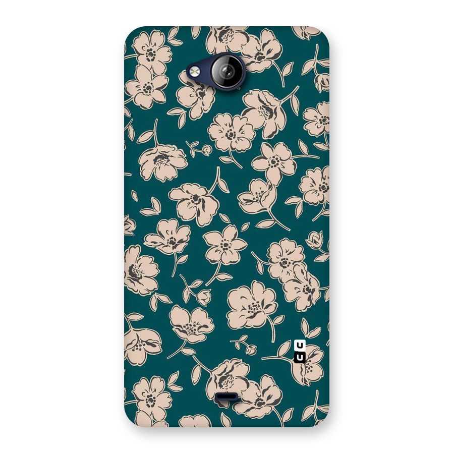 Beauty Green Bloom Back Case for Canvas Play Q355