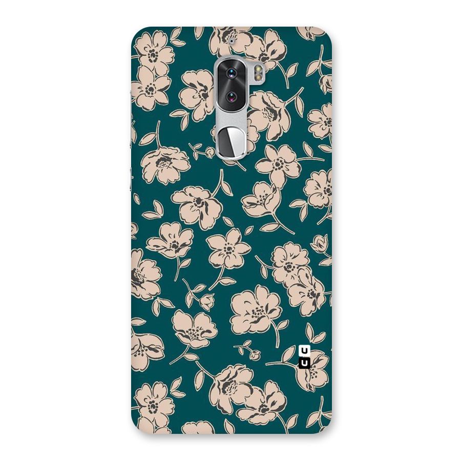 Beauty Green Bloom Back Case for Coolpad Cool 1