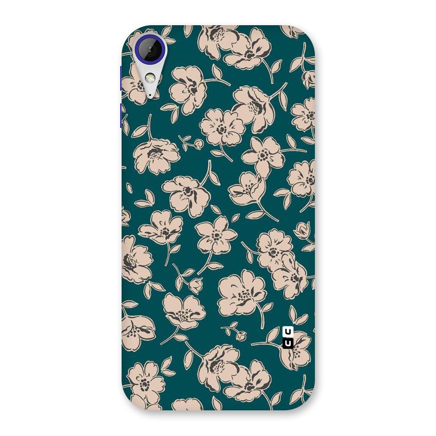 Beauty Green Bloom Back Case for Desire 830