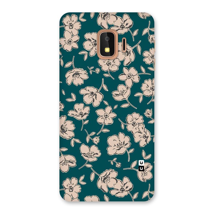 Beauty Green Bloom Back Case for Galaxy J2 Core