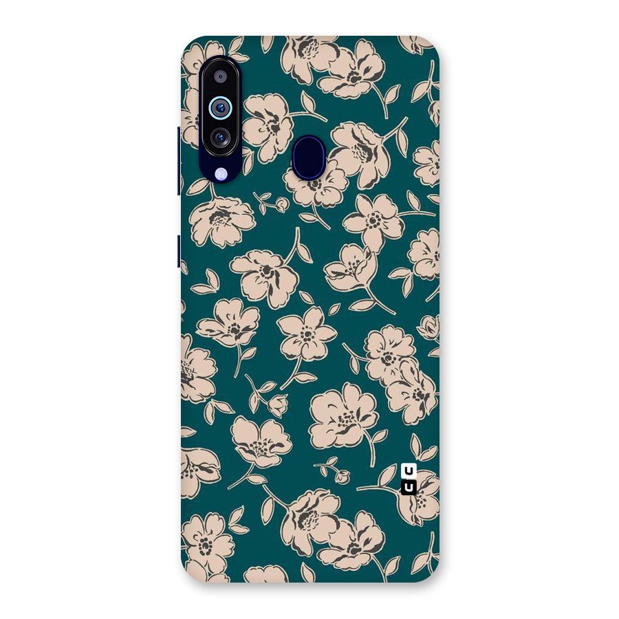 Beauty Green Bloom Back Case for Galaxy M40