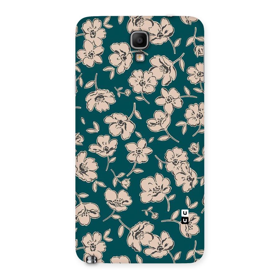 Beauty Green Bloom Back Case for Galaxy Note 3 Neo