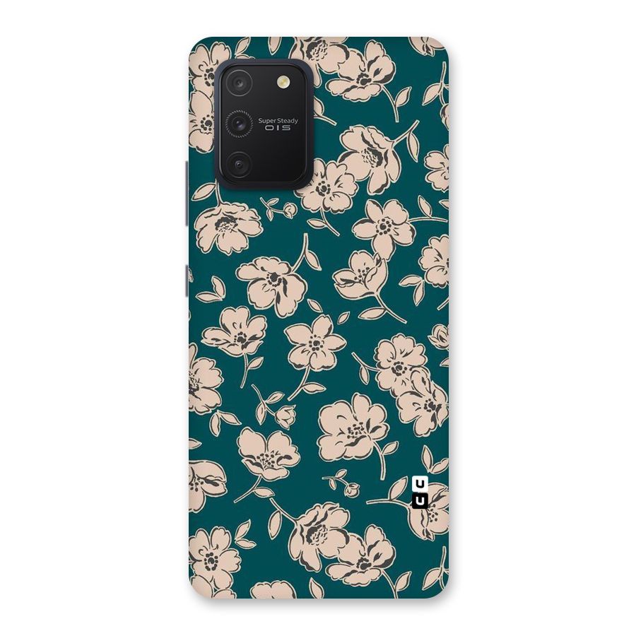 Beauty Green Bloom Back Case for Galaxy S10 Lite